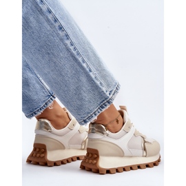 Tênis esportivo feminino bege Ralita 1