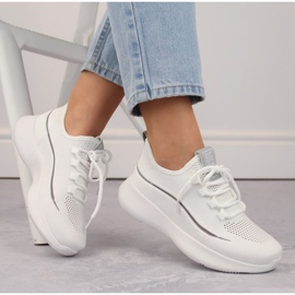 Calçado desportivo Big Star W INT1961A com aberturas, branco 1