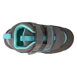 Calçado desportivo impermeável infantil Befado 515Y009 cinzento cinza 3