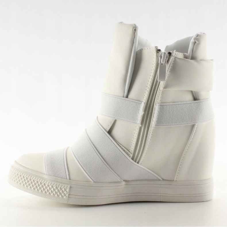 Tênis com listras de borracha AF24 Branco 1