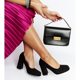 Sapatos de salto alto Black Hudson preto 1