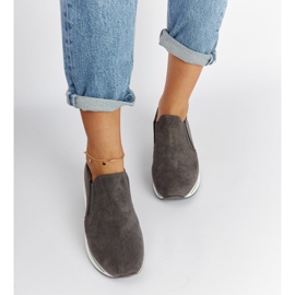 Tênis cinza com plataforma Cliffside 2