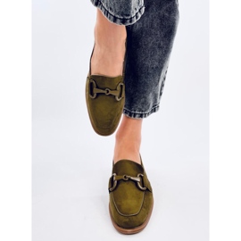 Mocassins de mulher Isidora Green verde 1