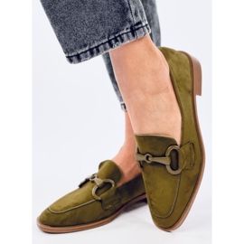 Mocassins de mulher Isidora Green verde 2