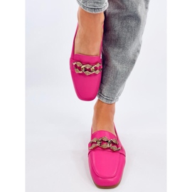 Mocassins femininos Malva Fúcsia rosa 1