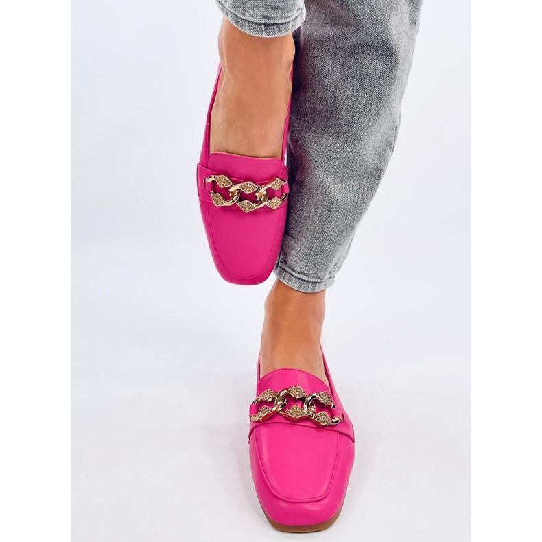 Mocassins femininos Malva Fúcsia rosa 1