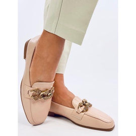 Mocassins femininos Mallow Khaki bege 2