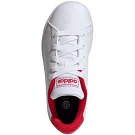 Sapatos Adidas Advantage Lifestyle Court Lace H06179 branco 1