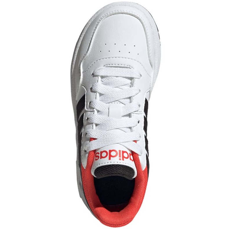 Tênis Adidas Hoops 3.0 K Jr GZ9673 branco 1