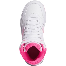 Tênis Adidas Hoops Mid IF2722 branco 1