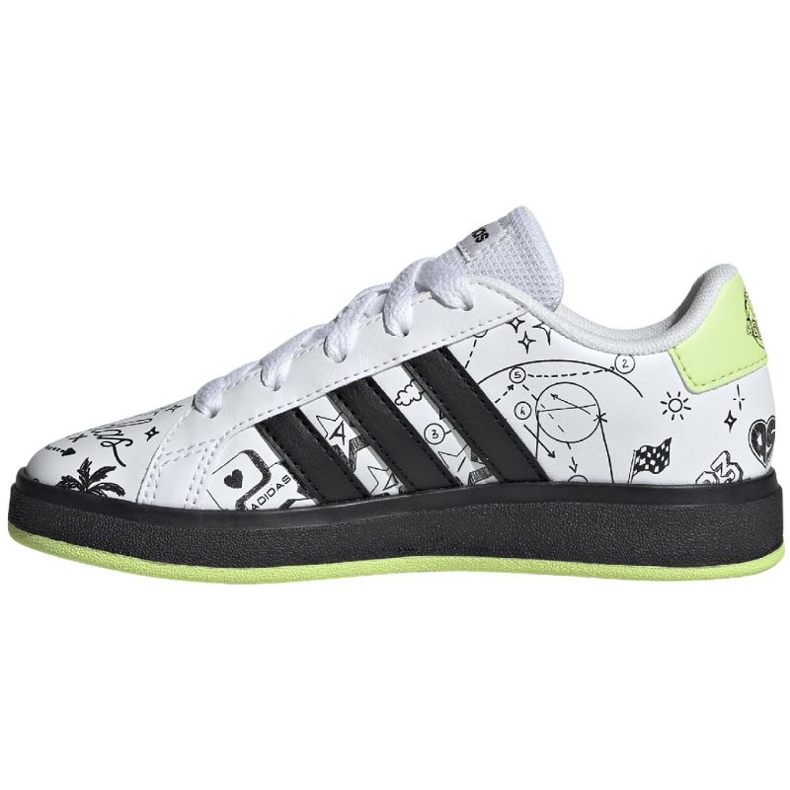 Tênis Adidas Grand Court 2.0 Jr IG4853 branco 1