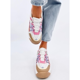 Tênis feminino Vince Color Mix branco 1