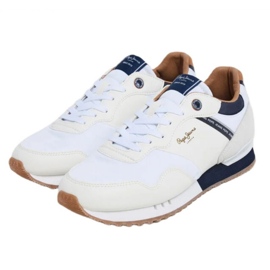 Pepe Jeans Sapatos London Court M PMS40002 branco 1