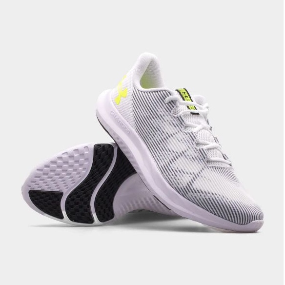 Sapatos Under Armour Charged Swift M 3026999-100 branco 1 Sapatos Under Armour Charged Swift M 3026999-100 branco 1