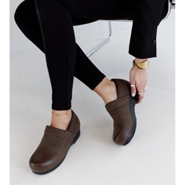 Sapatos com plataforma Montoro castanhos marrom 1