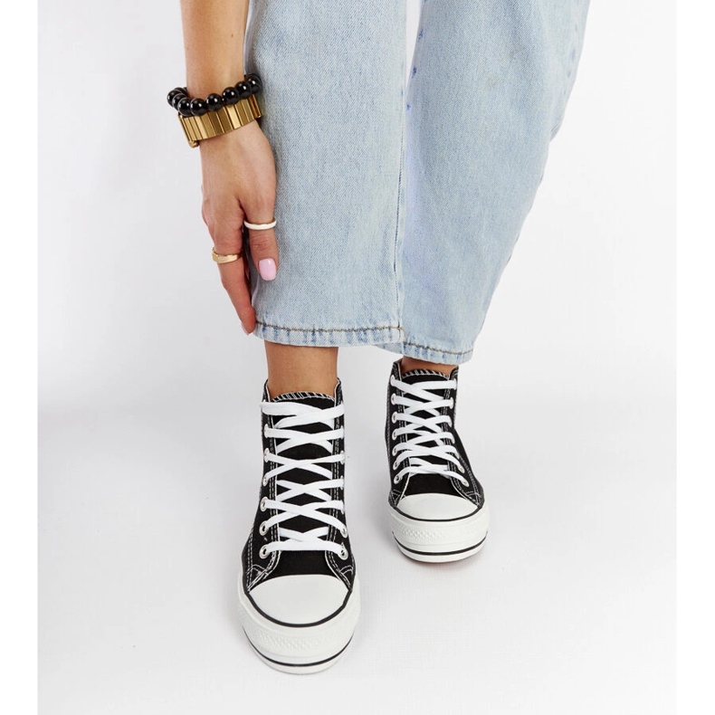 Tênis cano alto preto Puglia 1