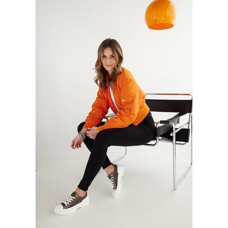 Tênis plataforma Monteleone verde 1