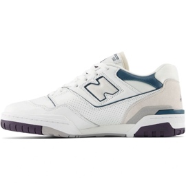 Calçados esportivos New Balance BB550WCB branco 1