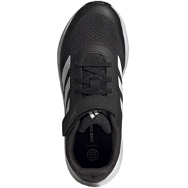 Adidas Runfalcon 3.0 Sport Running Elastic Lace Top Strap Jr Tênis HP5867 preto 2