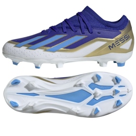 Adidas X Crazyfast League Messi Jr Fg sapatos ID0714 azul 1