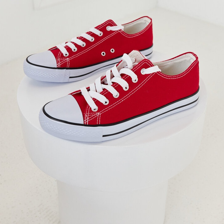 Tênis Mauer clássico masculino vermelho 1