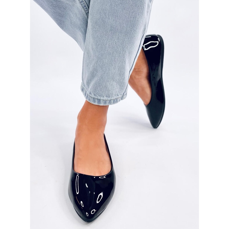 Xants Sapatilhas pretas envernizadas preto 1