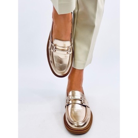 Mocassins femininos Ferdis Gold dourado 1