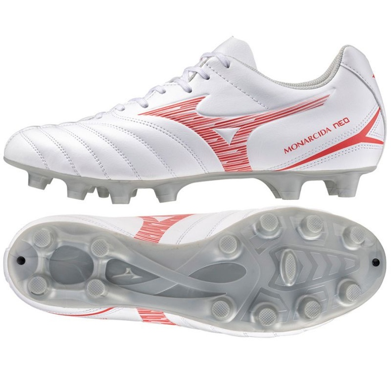 Sapatos Mizuno Monarcida Neo Iii Select Md M P1GA232525 branco 1