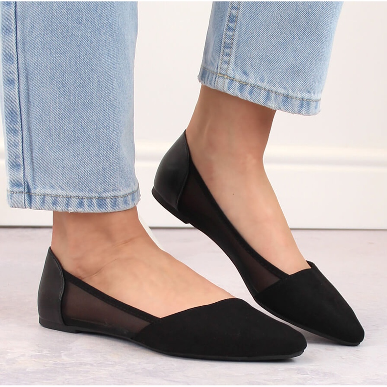 Ballerinas femininas Black Spitz Evento 8bl71-2015 preto 1