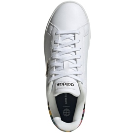 Sapatos Adidas Court Silk W GZ9687 branco 1