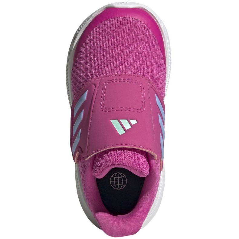 Adidas Runfalcon 3.0 Sport Running Hook-and-Loop Jr HP5860 sapatos rosa 1