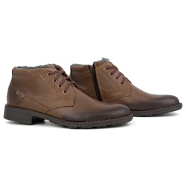 Polbut Botas isoladas C16 marrom escuro castanho 2 Polbut Botas isoladas C16 marrom escuro castanho 2