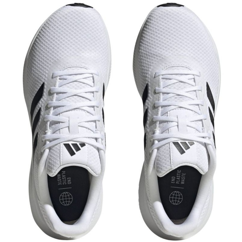 Tênis de corrida Adidas Runfalcon 3.0 M HQ3789 branco 1