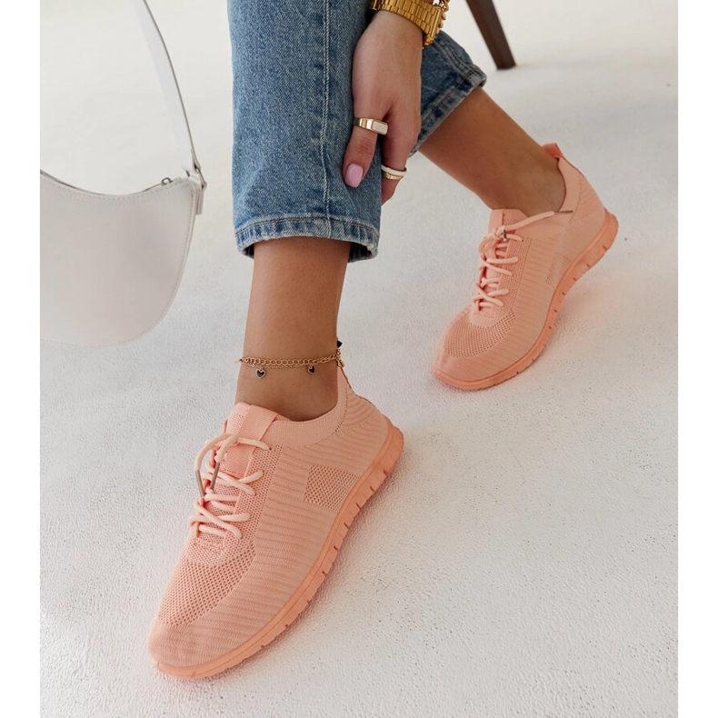 Tênis de tecido rosa Erminio 1 Tênis de tecido rosa Erminio 1