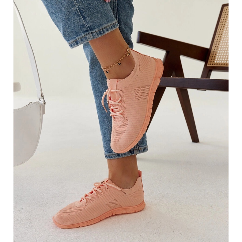 Tênis de tecido rosa Erminio 2