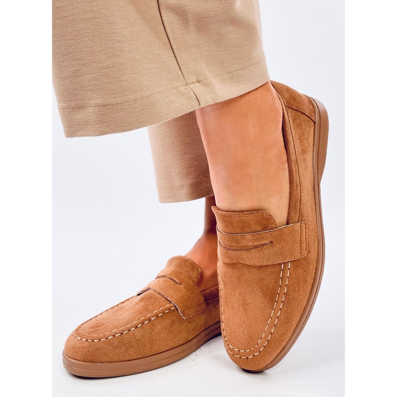 Mocassins femininos Forest Khaki marrom 1