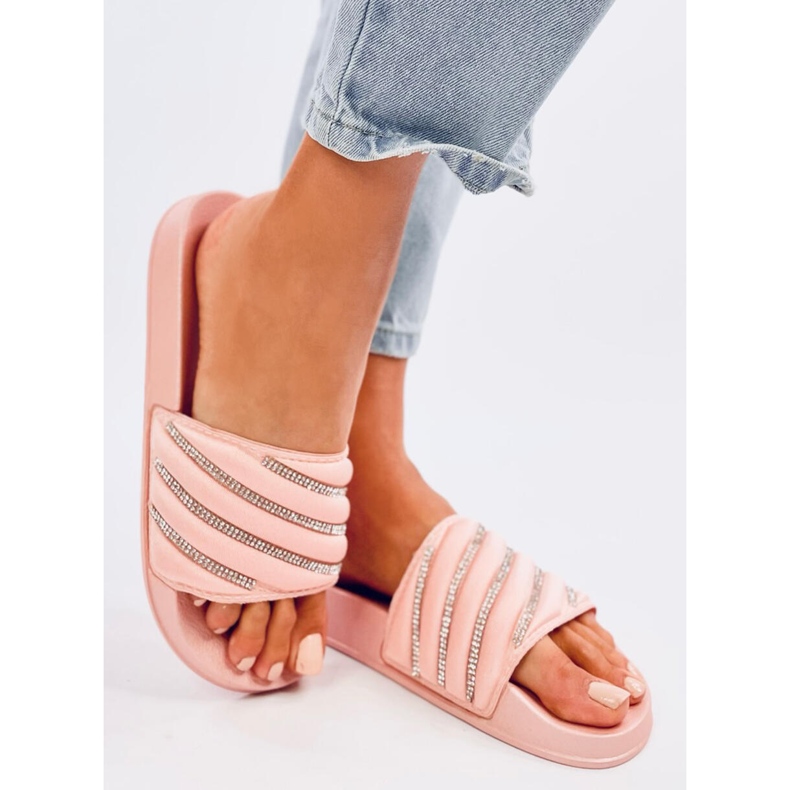 Jaime Pink chinelos de mulher rosa 1