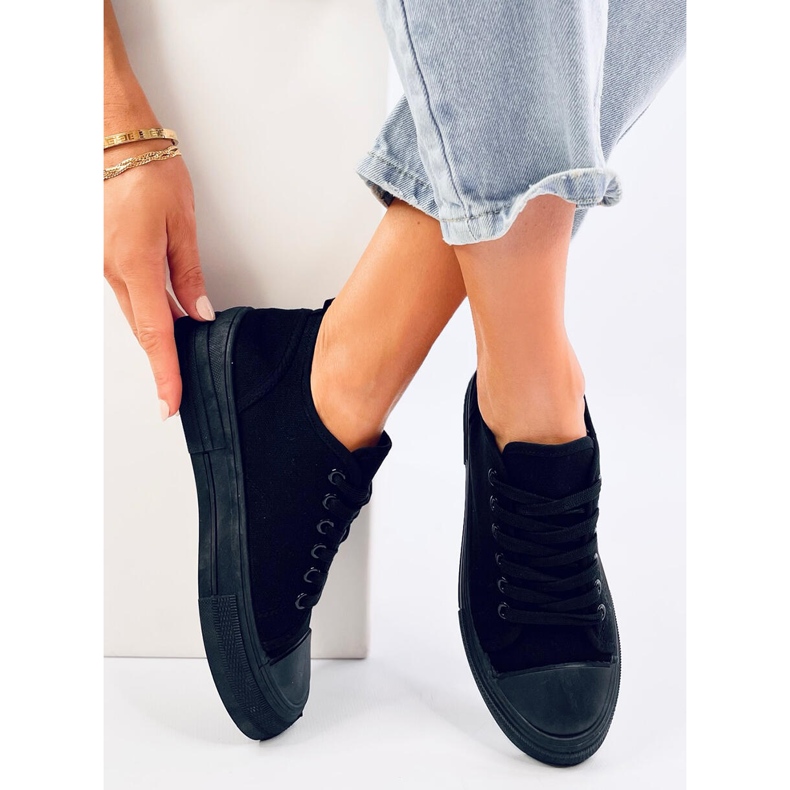 Tênis feminino Slims Black preto 1