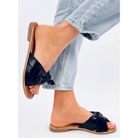 Chinelos femininos Lirio Black preto 2