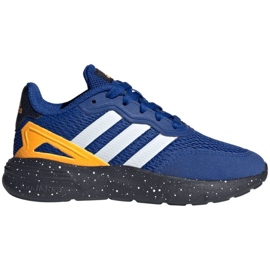 Tênis Adidas Nebzed Lifestyle Lace Running Jr ID2456 azul 1