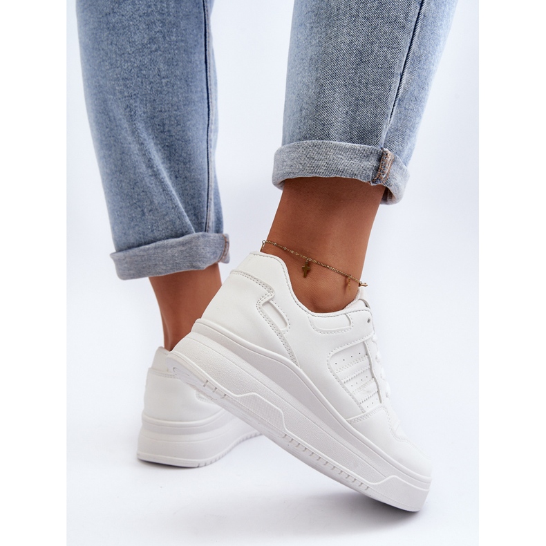 Tênis Esportivo Feminino Branco Frutesa 1