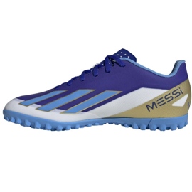 Adidas X Crazyfast Club Messi Tf ID0726 sapatos azul 1