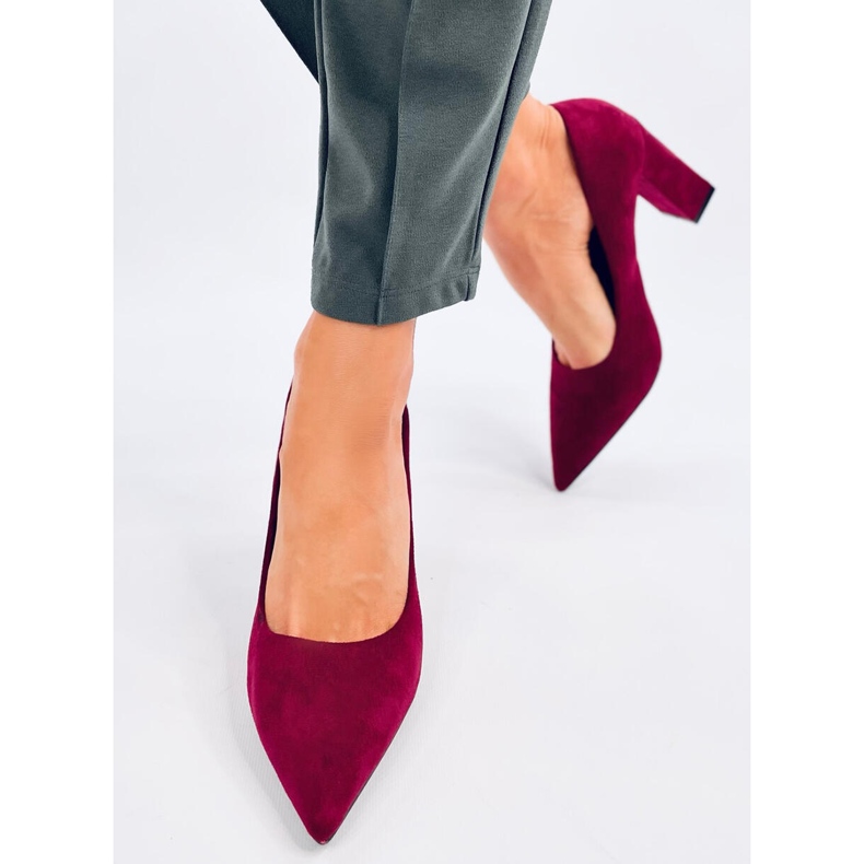 Bombas de estilete Verizon Wine vermelho 1