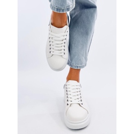 Tênis feminino Raclei Black branco 1