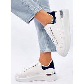 Tênis feminino Raclei Black branco 2