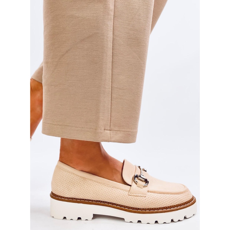 Mocassins femininos Clays Beige bege 1