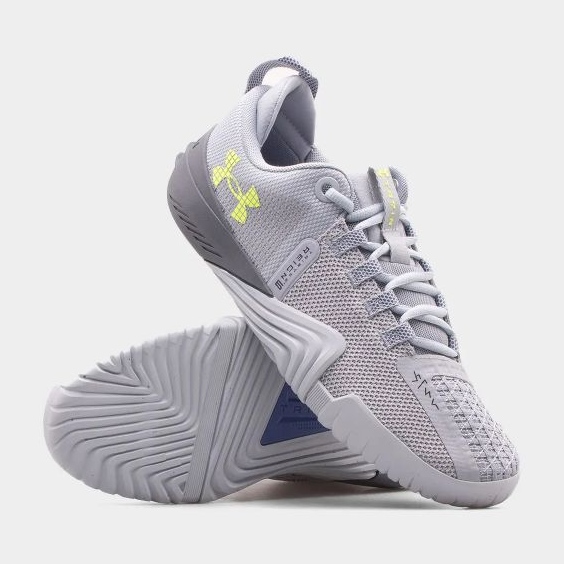 Tênis Under Armour TriBase Reign 6 M 3027341-102 cinza 1