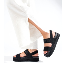 Sandálias Femininas Big Star LL274856 Preto 2