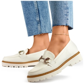 Sapatos plataforma femininos brancos 4
