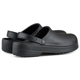 Chinelos Kroksy pretos completos 1